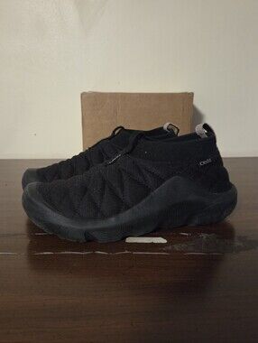 Oboz WHAKATA PUFFY Pull On Black Moc Slippers Shoes Womens Sz 8 EUC